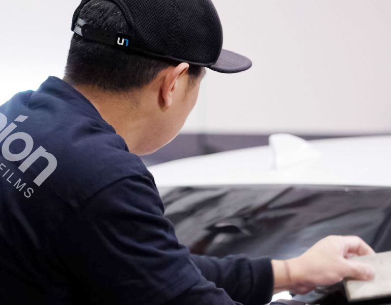 Front car window tinting in Wyoming